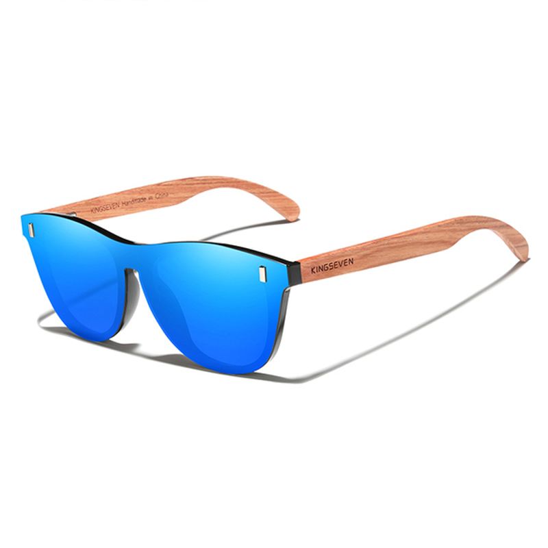 Gafas de sol espejadas de madera Bubinga - Unisex