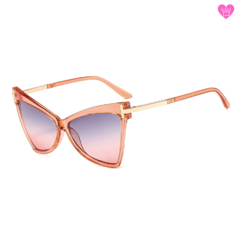 Gafas de sol triangulares estilo ojo de gato - Mujer