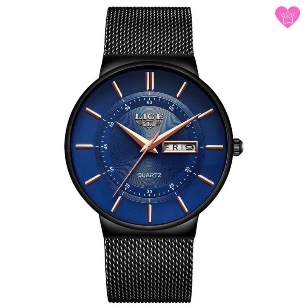 Reloj Top Elégance Milanese Mesh de acero - Mujer