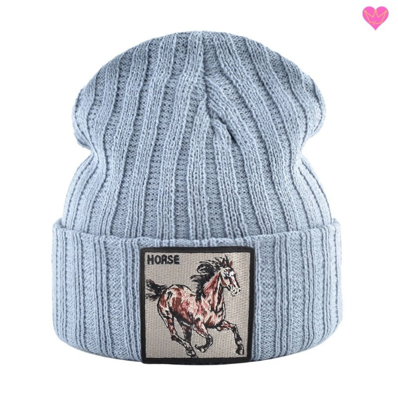 Bonnet Cheval en Laine - Femme