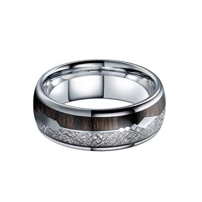 Bague Flèche Viking Bodkin pour homme en acier inoxydable – coloris argent.