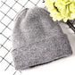 Bonnet Aussois casual cool en laine mélangée, angora et acrylique – coloris gris.