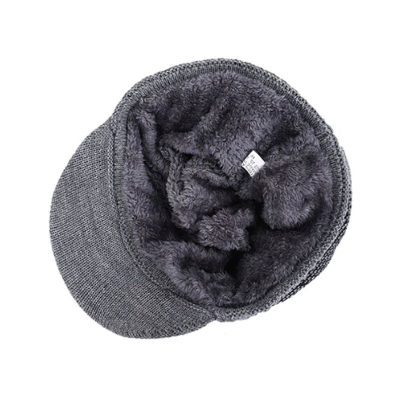 Bonnet en laine pour femme, bonnet chaud, bonnets monochromes pour