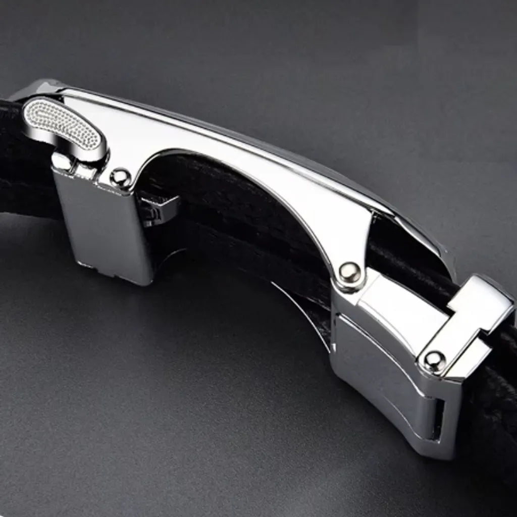 Boucle De Ceinture Automatique 35mm - Réglable Pour Homme Et Femme - Style Élégant