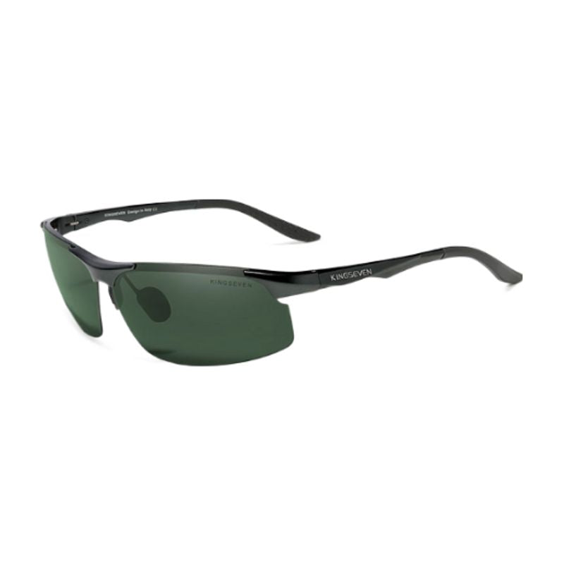 Lunettes de soleil Angus avec verres panoramiques polarisées pour homme