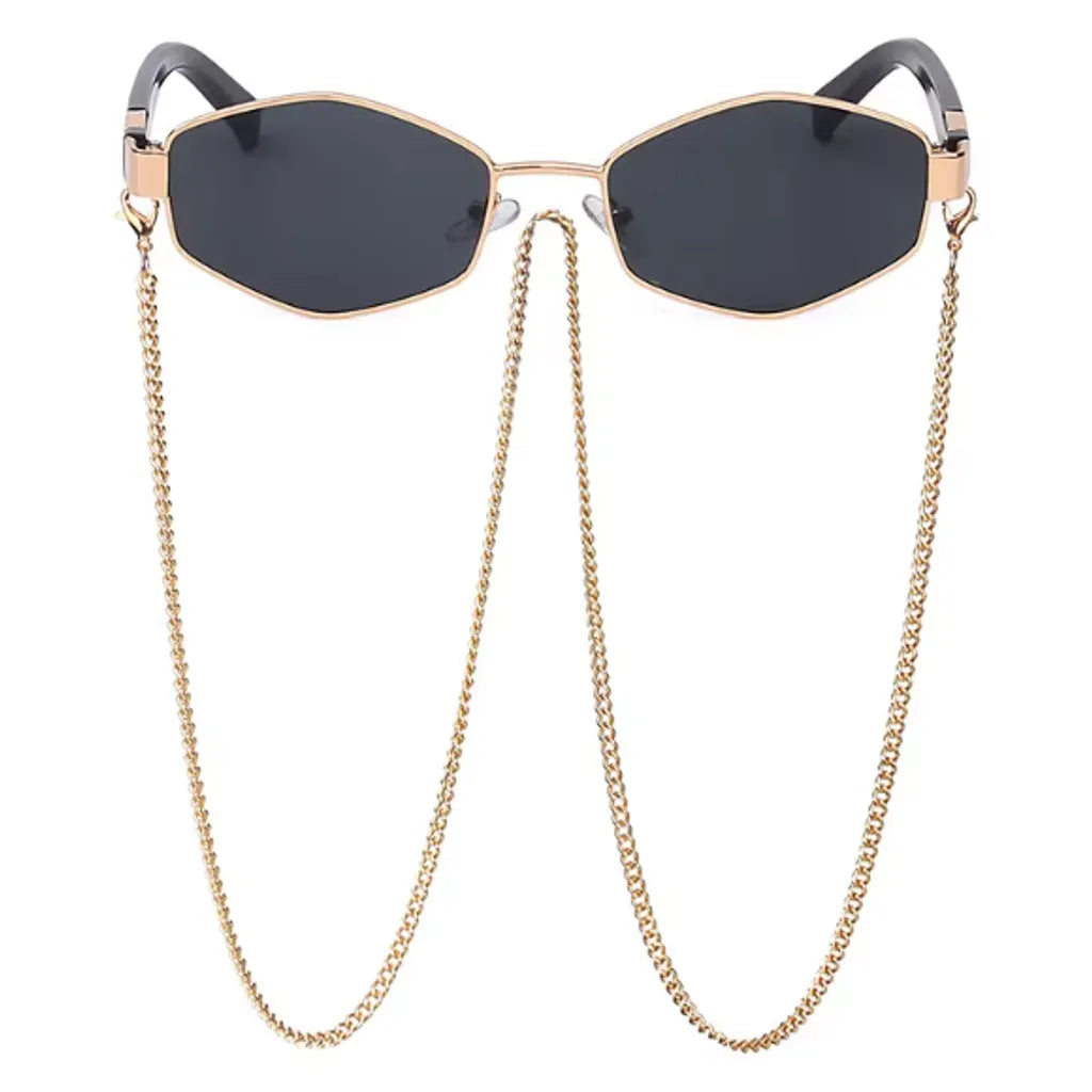 Soleil Rondes Lunette De Soleil Femme Avec Chaine La Meli Icons