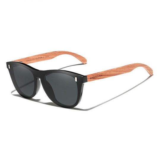Gafas de sol espejadas de madera Bubinga - Unisex