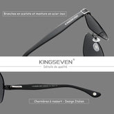 Lunettes De Soleil Polarisées MFAZ - Verres Miroir UV400 - Unisexe (Homme/Femme)