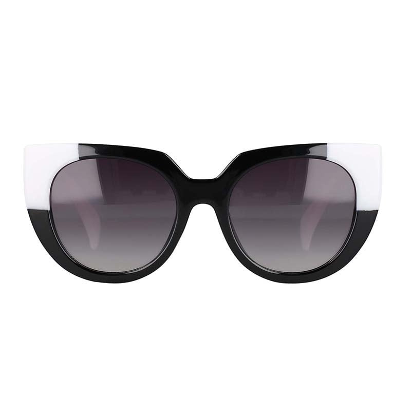 Lunettes de Soleil Rondes Bengal Œil de Chat Surdimensionnées