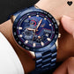 Tachymètre (montre) Pour Homme En Acier Inoxydable - Occasion Très Bon état, Batterie Neuve