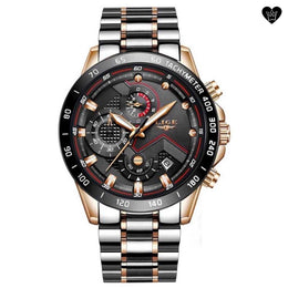 Bracelet De Montre Déployant ZRC En Acier Inoxydable Doré - Largeur 16mm - Neuf