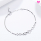 925 Silver Venetian Chain Infinity Bracelet