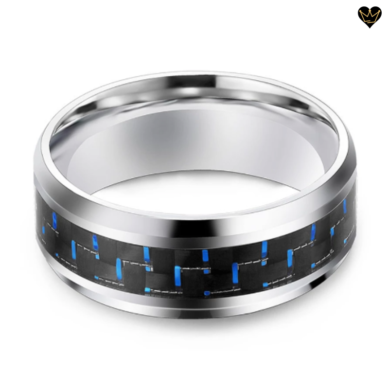 Steel Masonic Symbol Ring for Men 