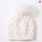 Masella Beanie in Angora with Pompom for Women
