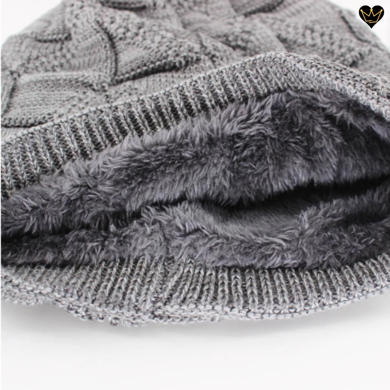 Bonnet Oulu chaud et doux aux finitions de qualité en laine extensible - taille unique