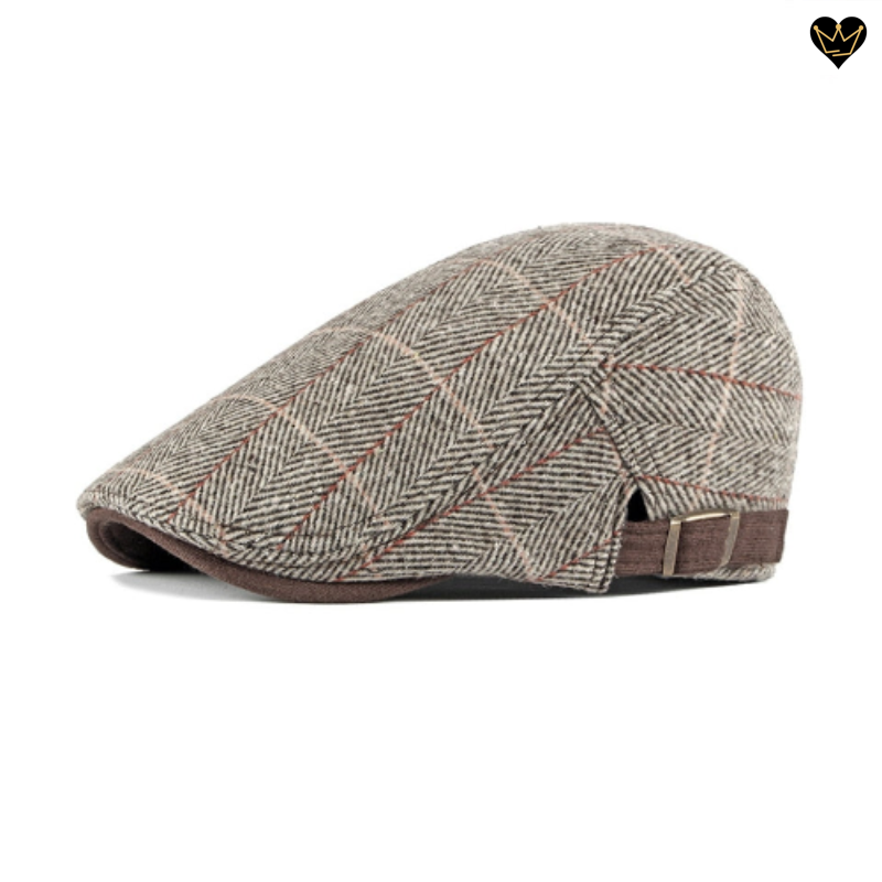 casquette plate homme