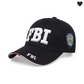 Casquette de baseball du FBI de la police de New-York avec visière curve - unisexe - coloris noir