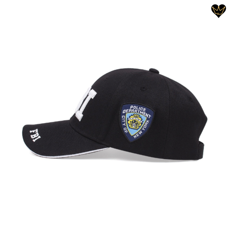 Casquette de baseball du FBI unité spéciale de la police départementale de New-York - unisexe
