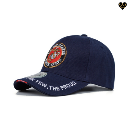 casquette de baseball US Marine Corps pour homme -coloris bleu